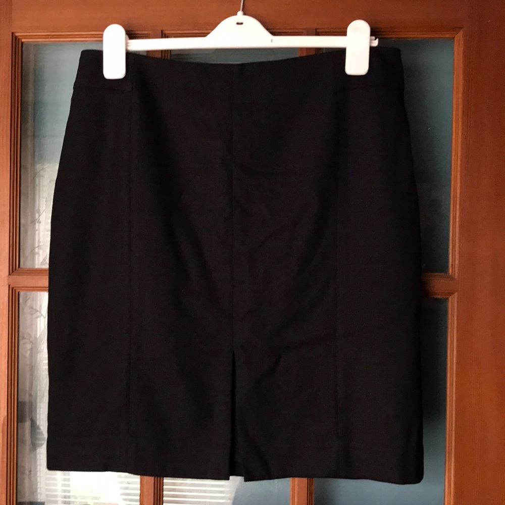 Navy H&M Suit Skirt
